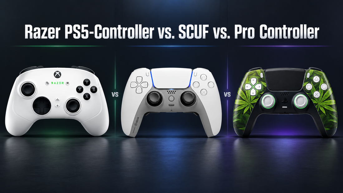 Razer PS5-Controller vs. SCUF vs. Pro Controller