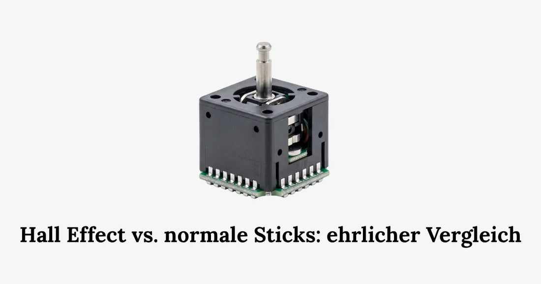 Schwarzes Hall Effect Joystick Modul für PS5 Controller im Vergleich