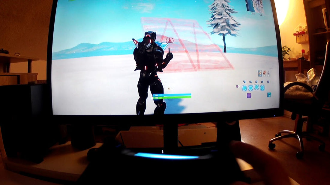 PS4 Controller mit selbstgebauten Trigger Stops aus Schrauben