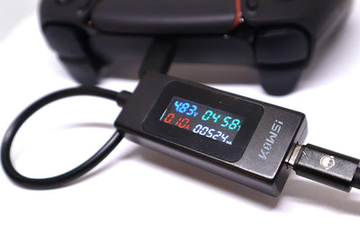 USB-C Akkumessgerät mit Display – Präziser Akku-Tester