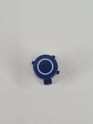 Blaue PS5 Kreis Taste Original Ersatzteil mit weißem Symbolring