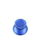 Blauer PS4 Analogstick aus Metall mit radialer Riffelung