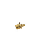 Chrom gold lackierte PS5 Option Taste mit mechanischen Befestigungsnasen