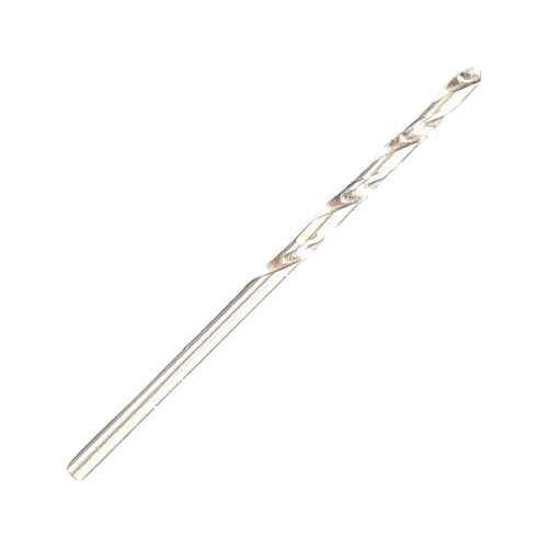 Detailansicht der Bohrspitze und Schneide des 2.5mm Bohrers