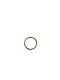 Einzelner chromgoldener PS5 Analogstickring mit strukturierter Außenkante und schwarzem Innenrand auf weißem Hintergrund