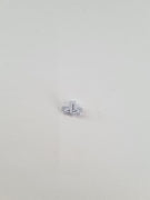 Graue PS5 Home Taste aus Kunststoff mit PlayStation Logo Relief