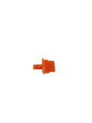 Orange PS5 Option Taste Ersatzknopf Seitenansicht