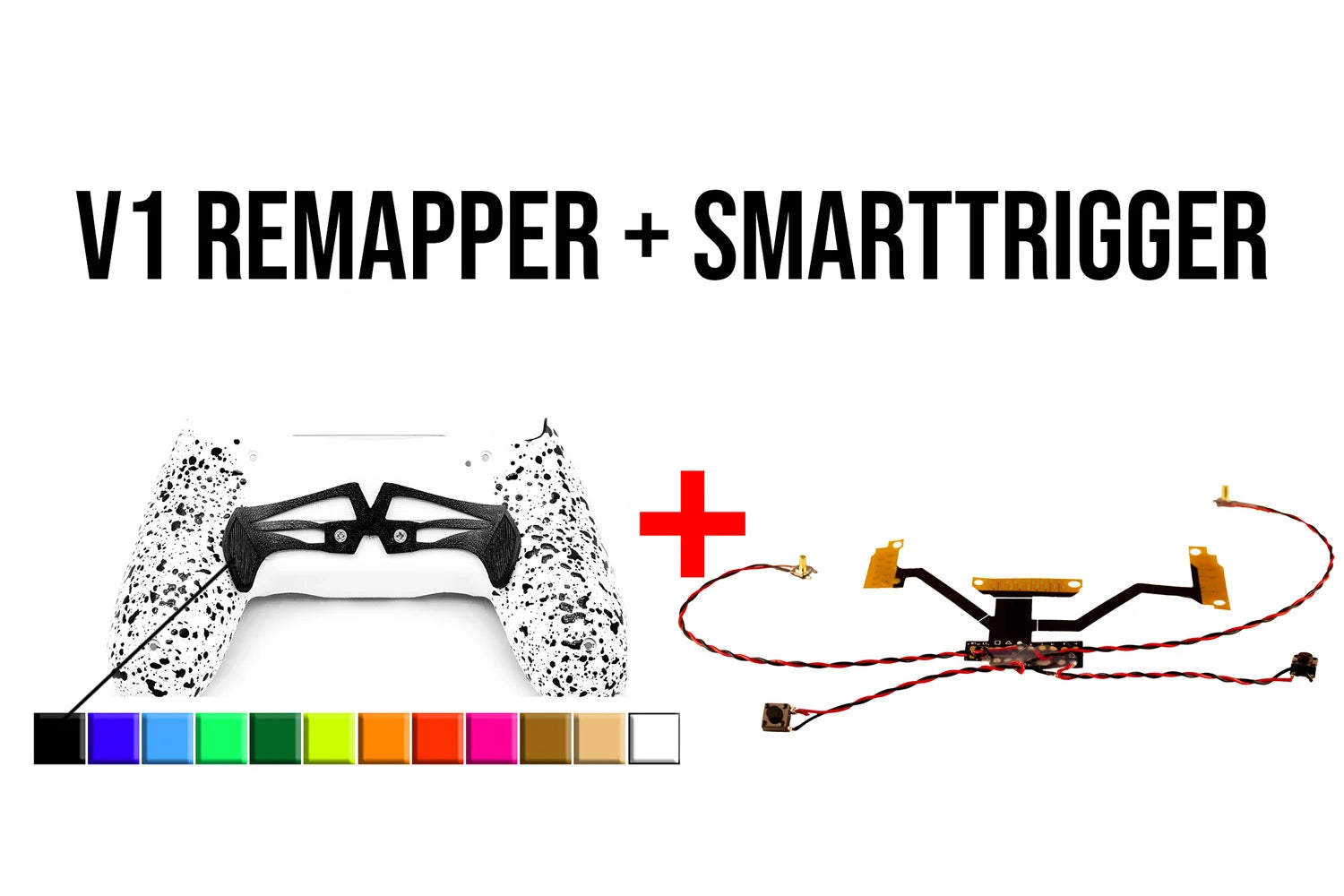 PS4 Remapper V1 Set mit ARES Paddle und Smarttrigger Platinen