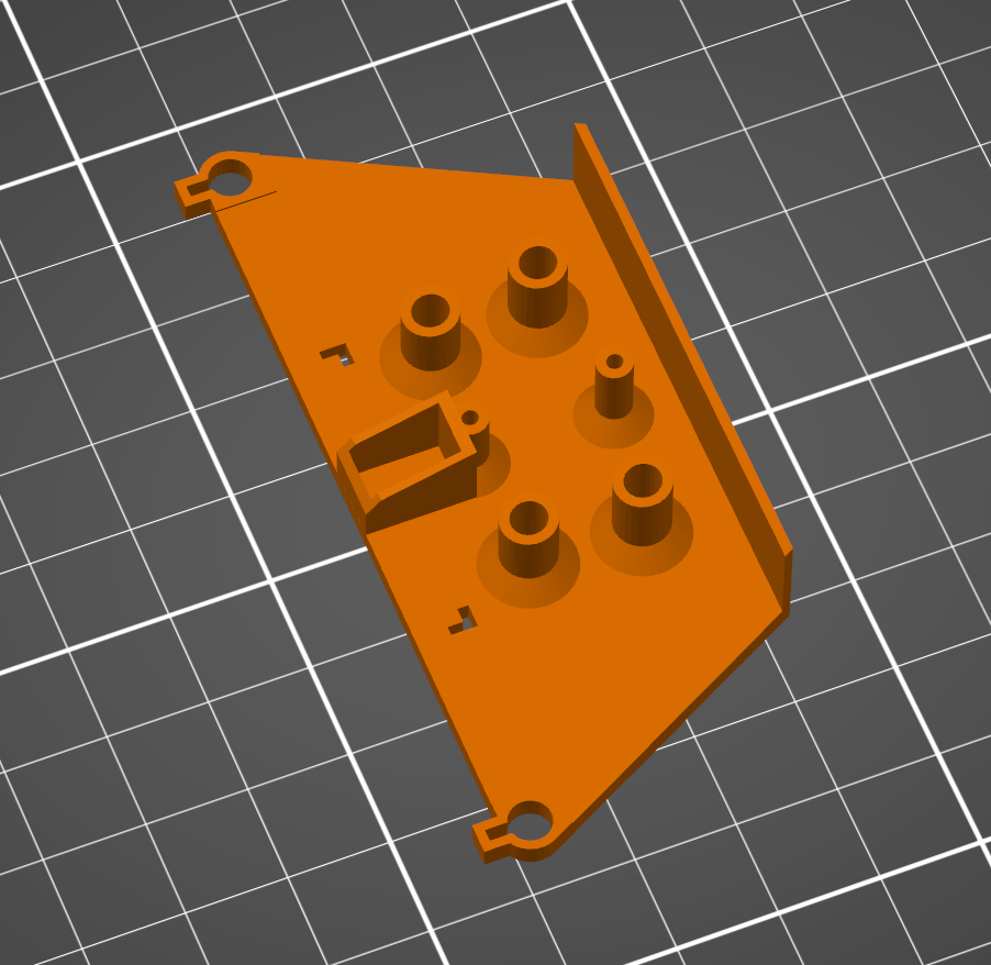 Bohrschablone Anubis V3 - STL 3D Model für BDM010-060