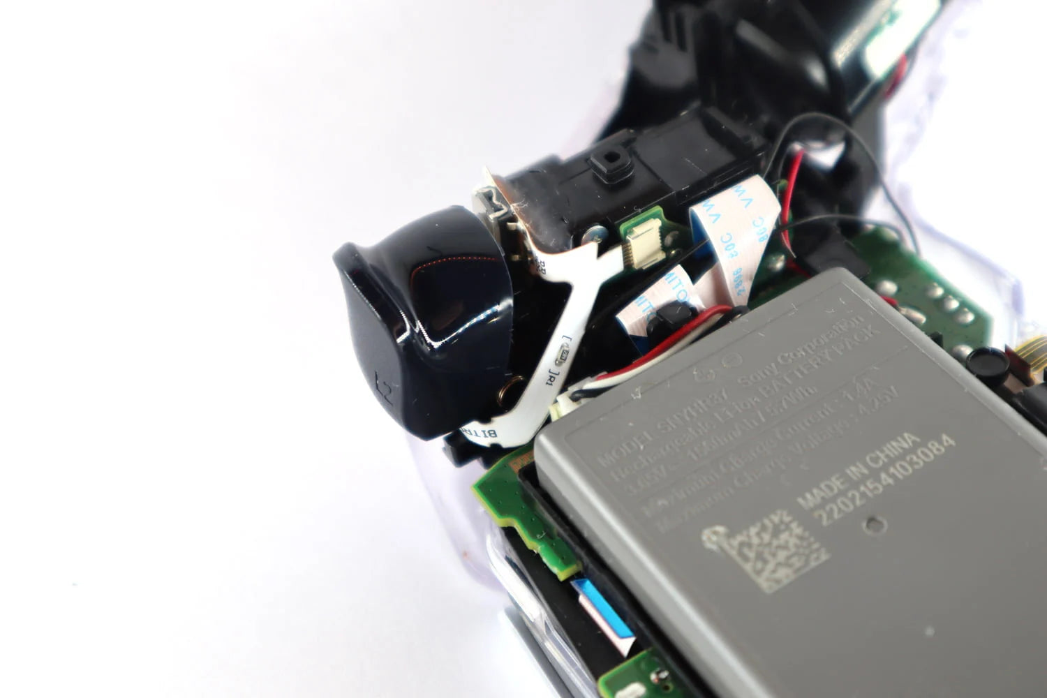 PS5 Controller Innenseite mit Smarttrigger Flexkabel Installation