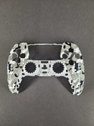 PS5 Frontgehäuse Camouflage Grau mit kratzfester Oberfläche