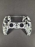 PS5 Frontgehäuse Camouflage Grau mit kratzfester Oberfläche