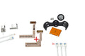 Schwarzes Scull V3 Paddle Set mit Remappern und Flexkabeln für PS5 Controller