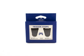 PS5 Trigger Stops schwarz in blauer Verpackung mit Sichtfenster