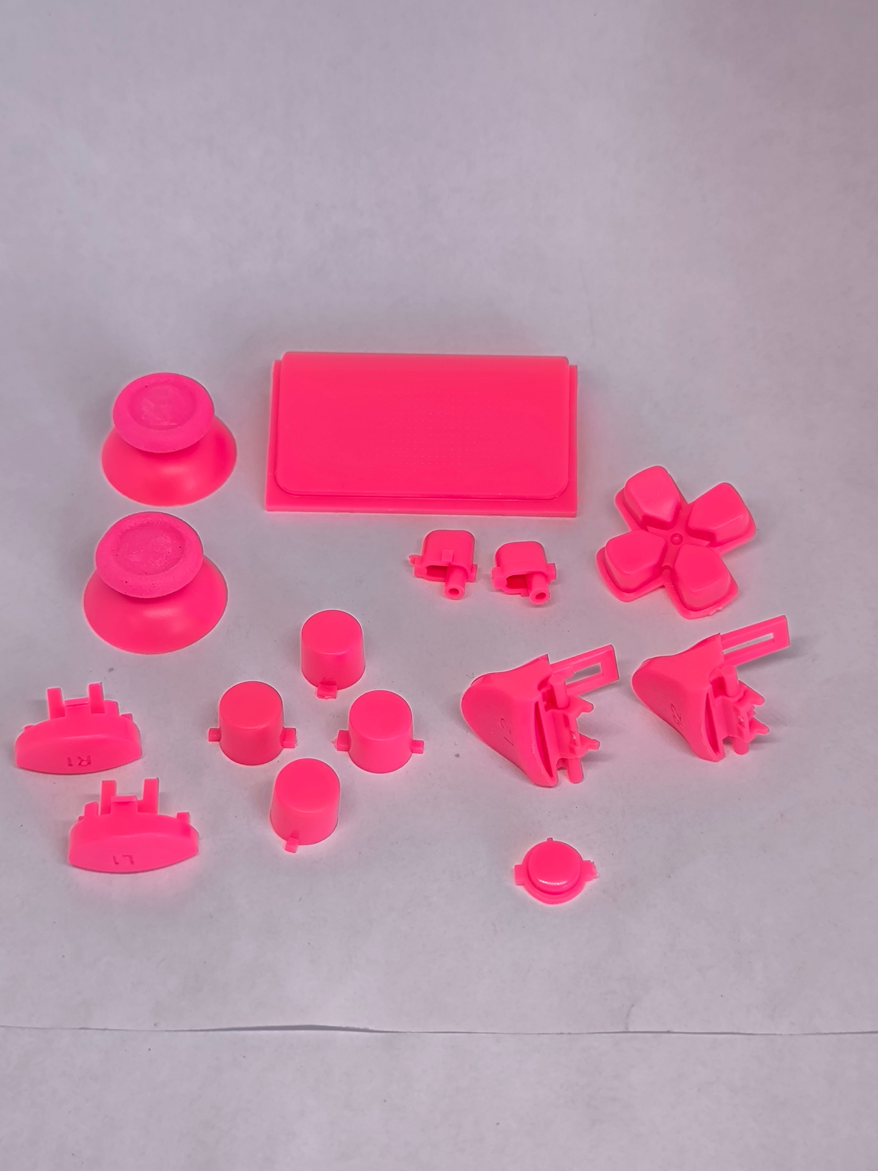 PS4 Tastenset Rosa 15 teilig komplett JDM040-055