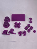 PS4 Tastenset Lila 15 teilig komplett JDM040-055