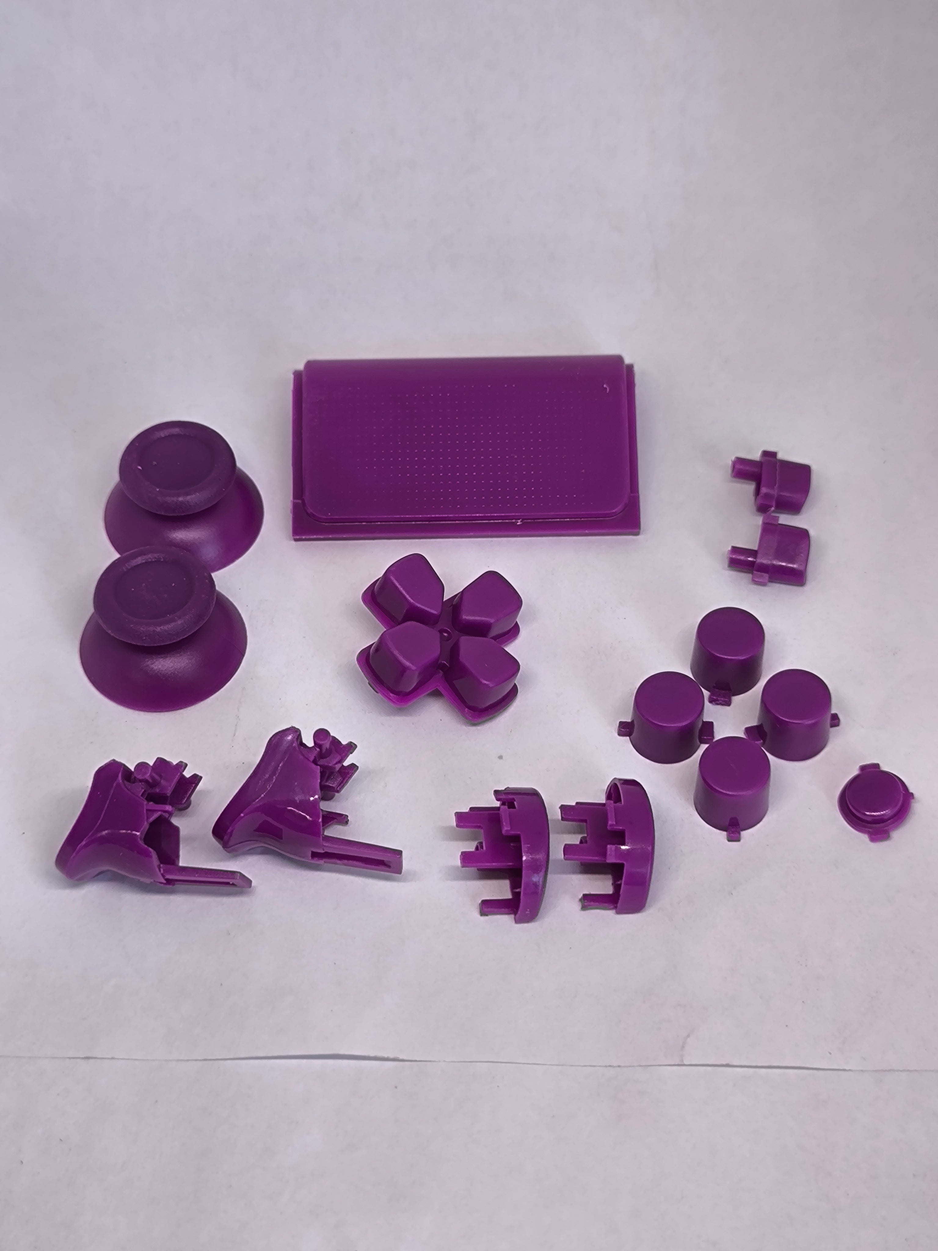 PS4 Tastenset Lila 15 teilig komplett JDM040-055