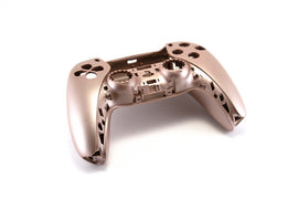 Roségoldfarbenes PS5 Controller Gehäuse Frontansicht leer