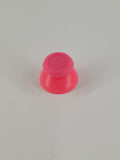 Rosa PS5 Analogstick mit strukturierter Oberfläche und vertiefter Mitte