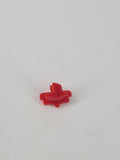 Rote PS5 Home Taste mit PlayStation Logo auf weißem Hintergrund