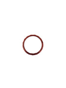 Roter Analogstickring mit Chrom Finish für PS5 Controller