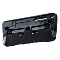 Schwarzer Kunststoffrahmen als Halterung für PS5 Touchpad BDM030