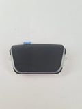 Schwarzes PS5 Touchpad mit blauem Flachbandkabel und transluzenter Halterung