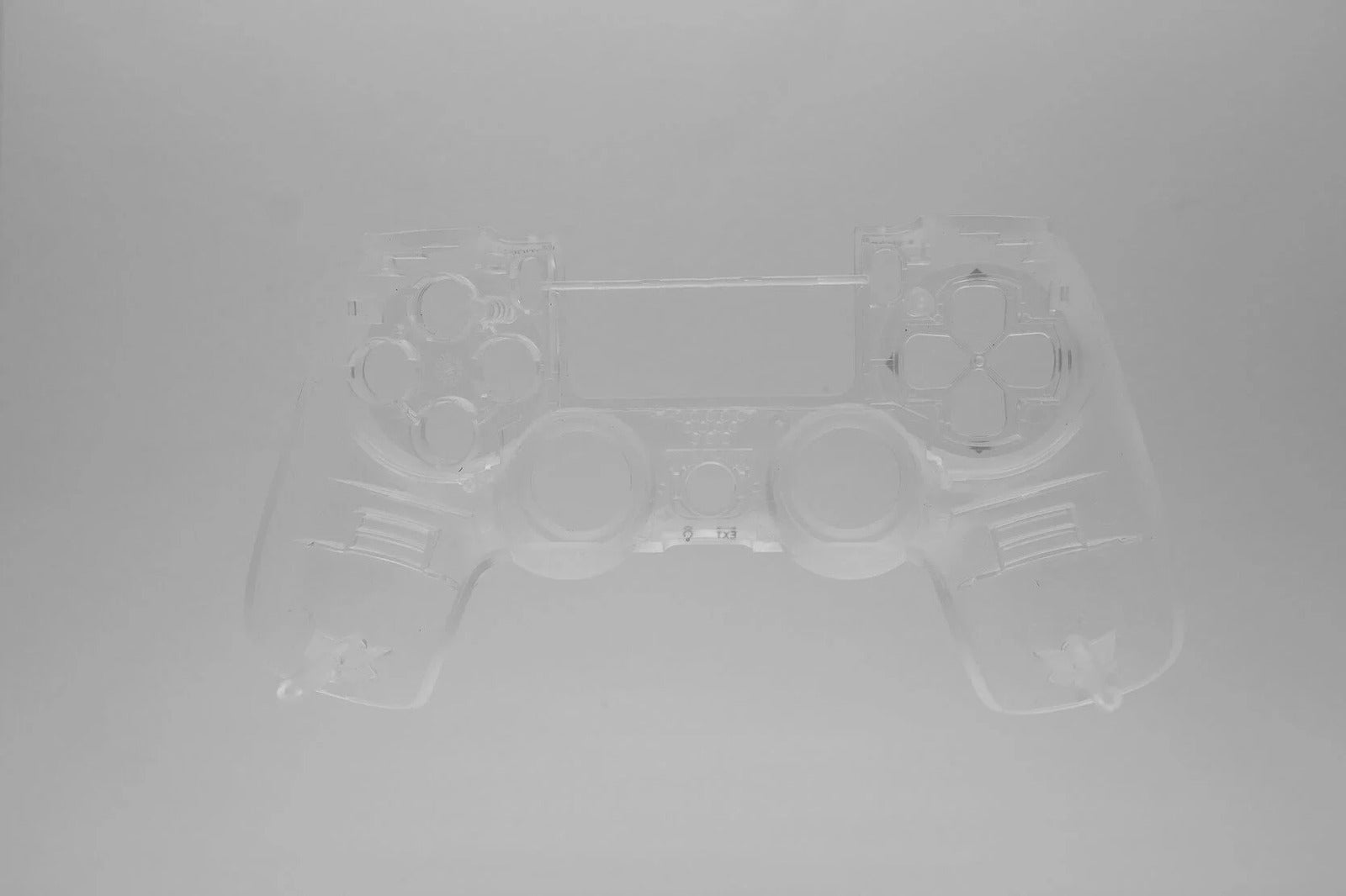 Transparentes PS4 Frontgehäuse JDM040 Frontalansicht